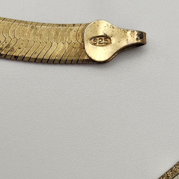 MILOR Gold Over Sterling Silver Women's Bracelet - Picture 5 of 8